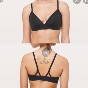 LULULEMON TAKE SHAPE BRA 32C BLK